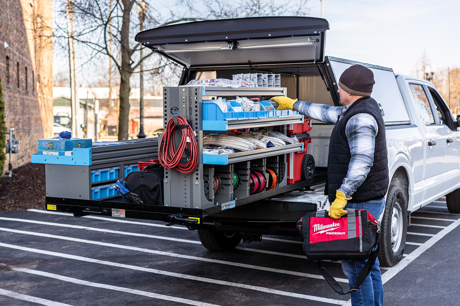Pickup truck shelving deals