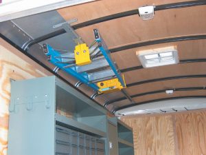 Ladder Rack for Cargo Trailers - Ladder Keeper - Interior Rack