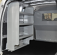 Base Cargo Management Package for City Express | New City Express Van Products | Adrian Steel