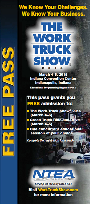 The Work Truck Show Free Pass | Adrian Steel