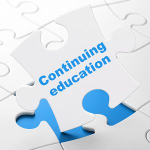 the words continuing education on puzzle piece | Continuing Education for Contractors | Adrian Steel