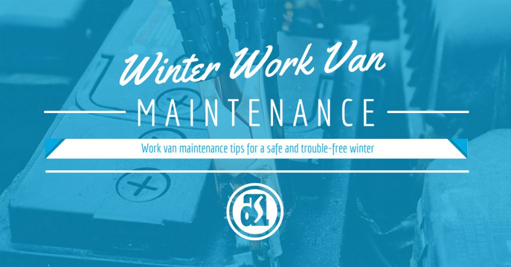 winter vehicle maintenance over blue | Adrian Steel 