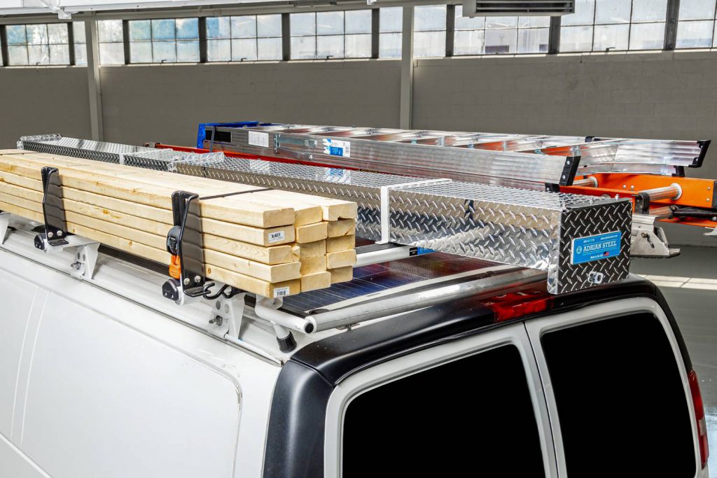 Aluminum Floor Drawers for Work Vans