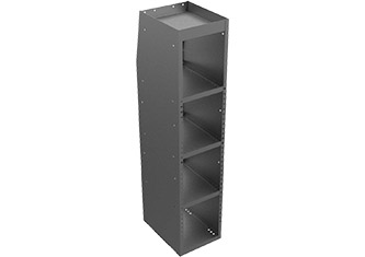 Welded 4-Shelf Cabinet