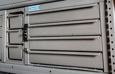 Parts Storage Cabinets for Vans