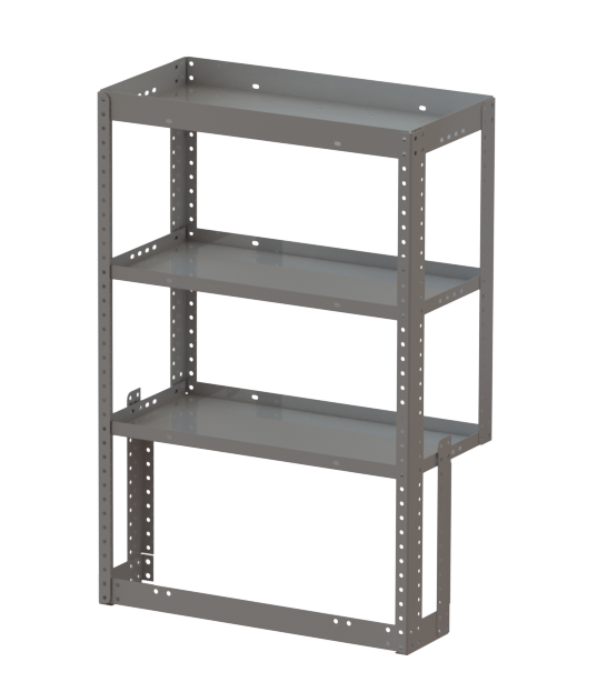 Open End 3-Shelf Unit