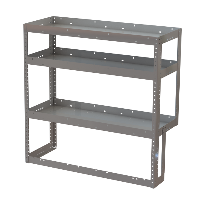 Open End 3-Shelf Unit