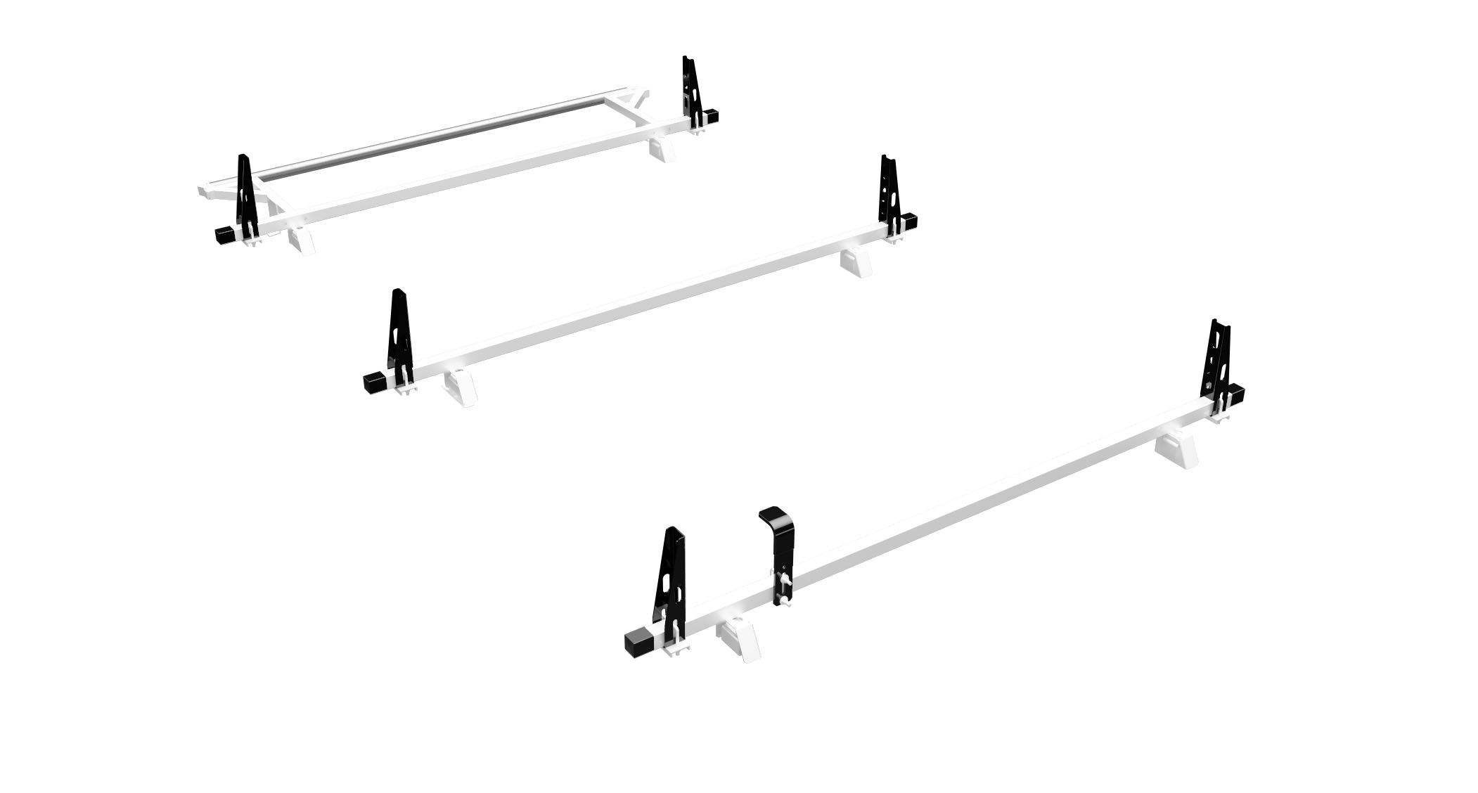 3-Bar Utility Rack w/ Rear Roller