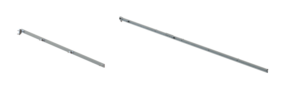 Mounting Rail Kit, Upper Rail