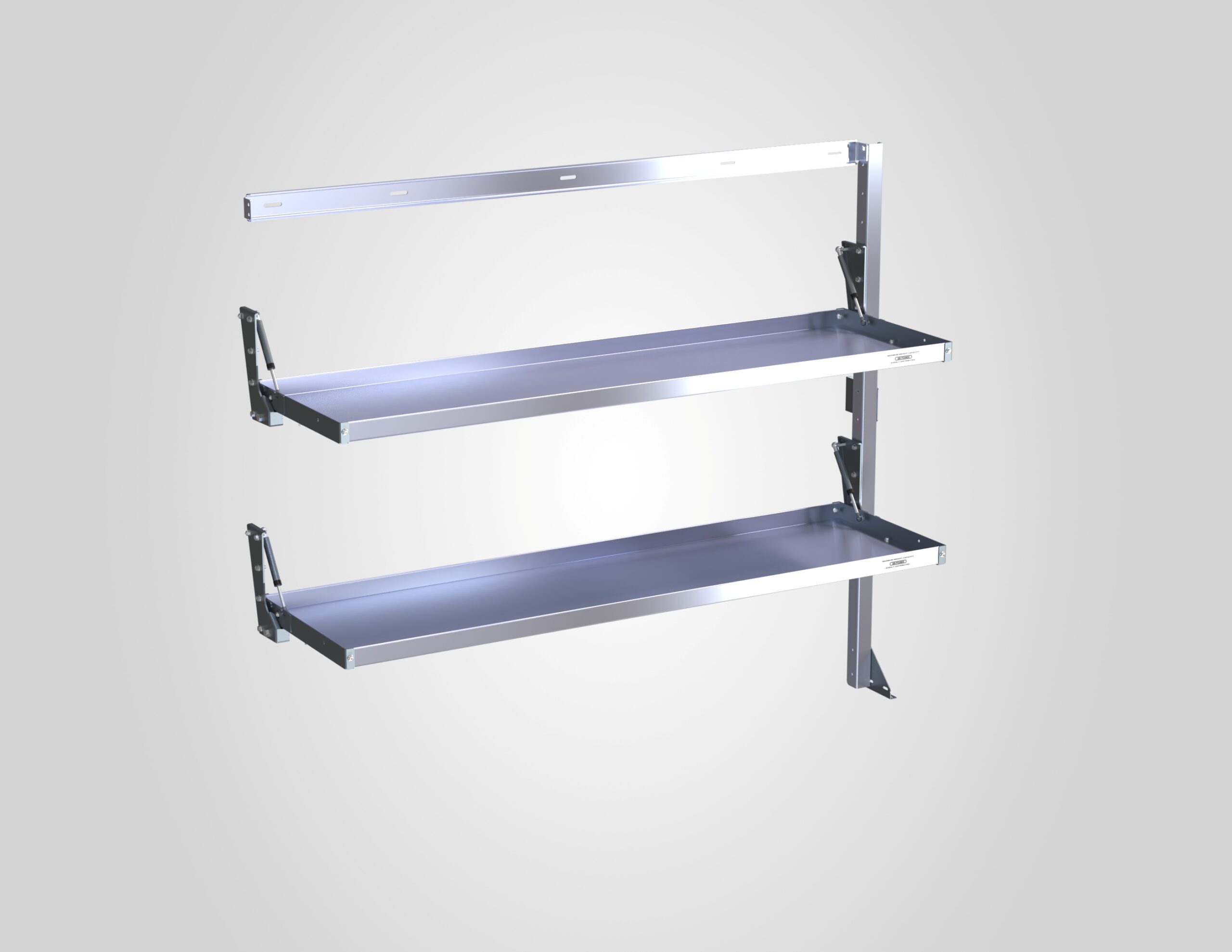 Folding Shelf Unit Add-On, 20x72