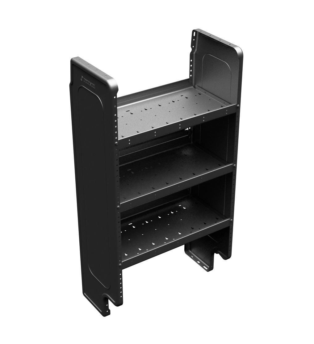 Adjustable 3-Shelf Unit
