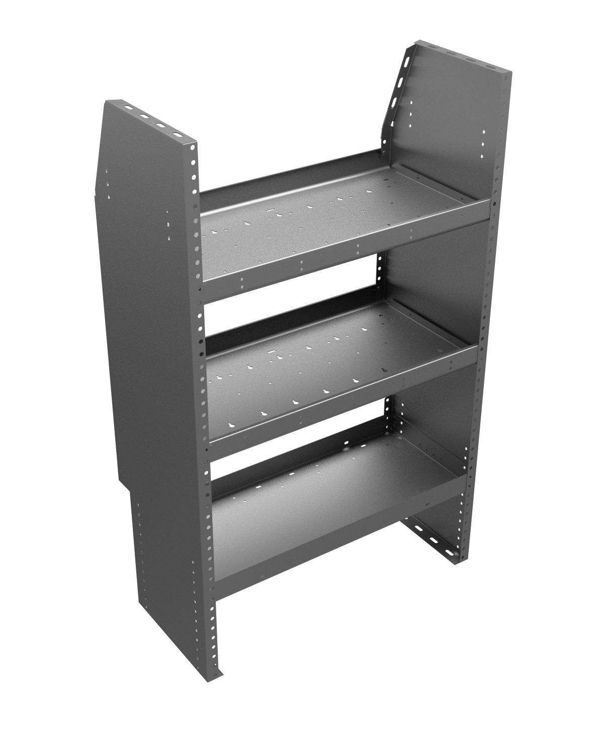 Adjustable 3-Shelf Unit