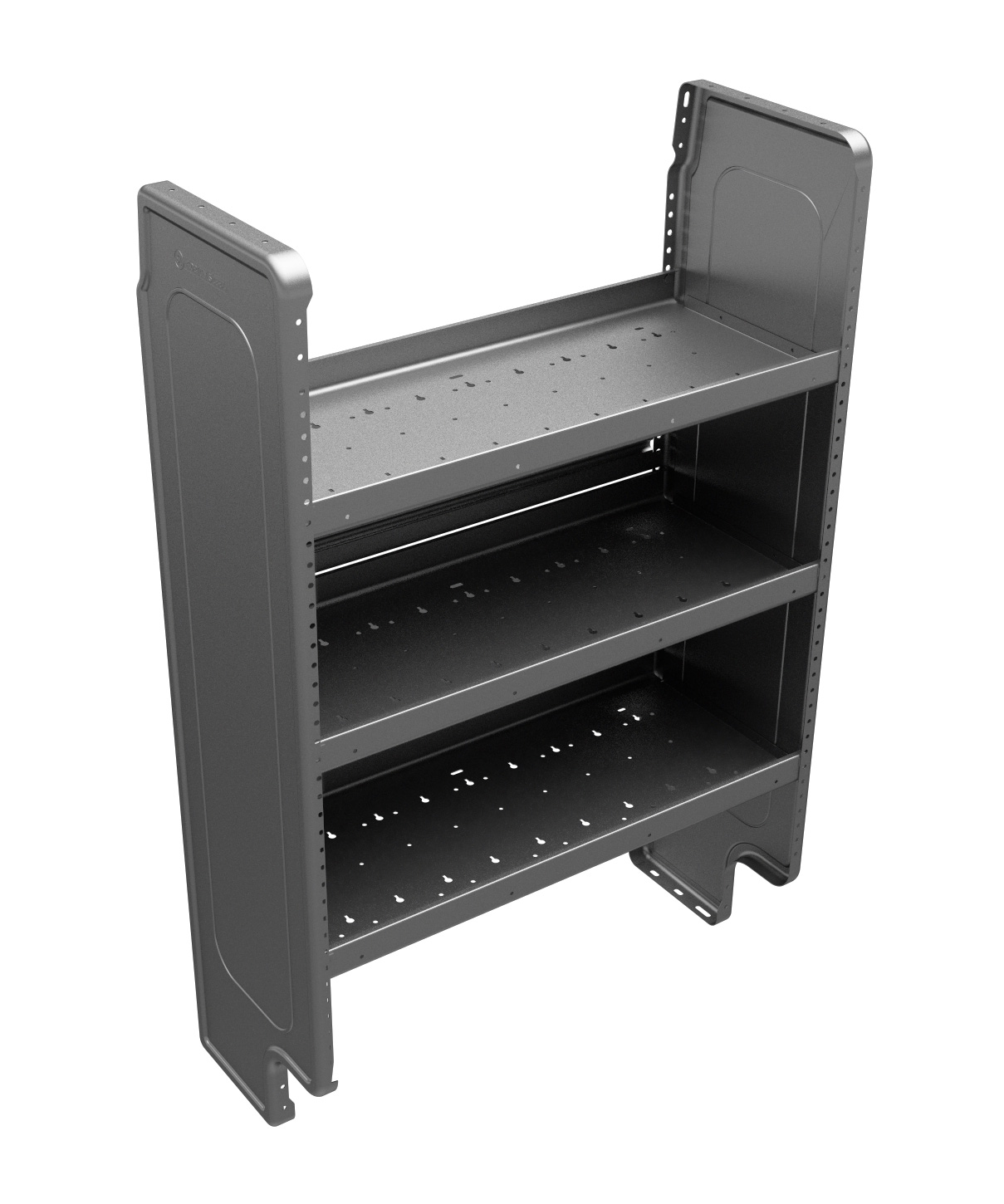 Adjustable 3-Shelf Unit