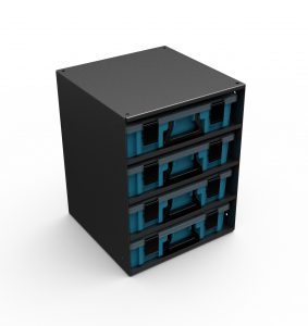 4-Case Holder w/ Cases