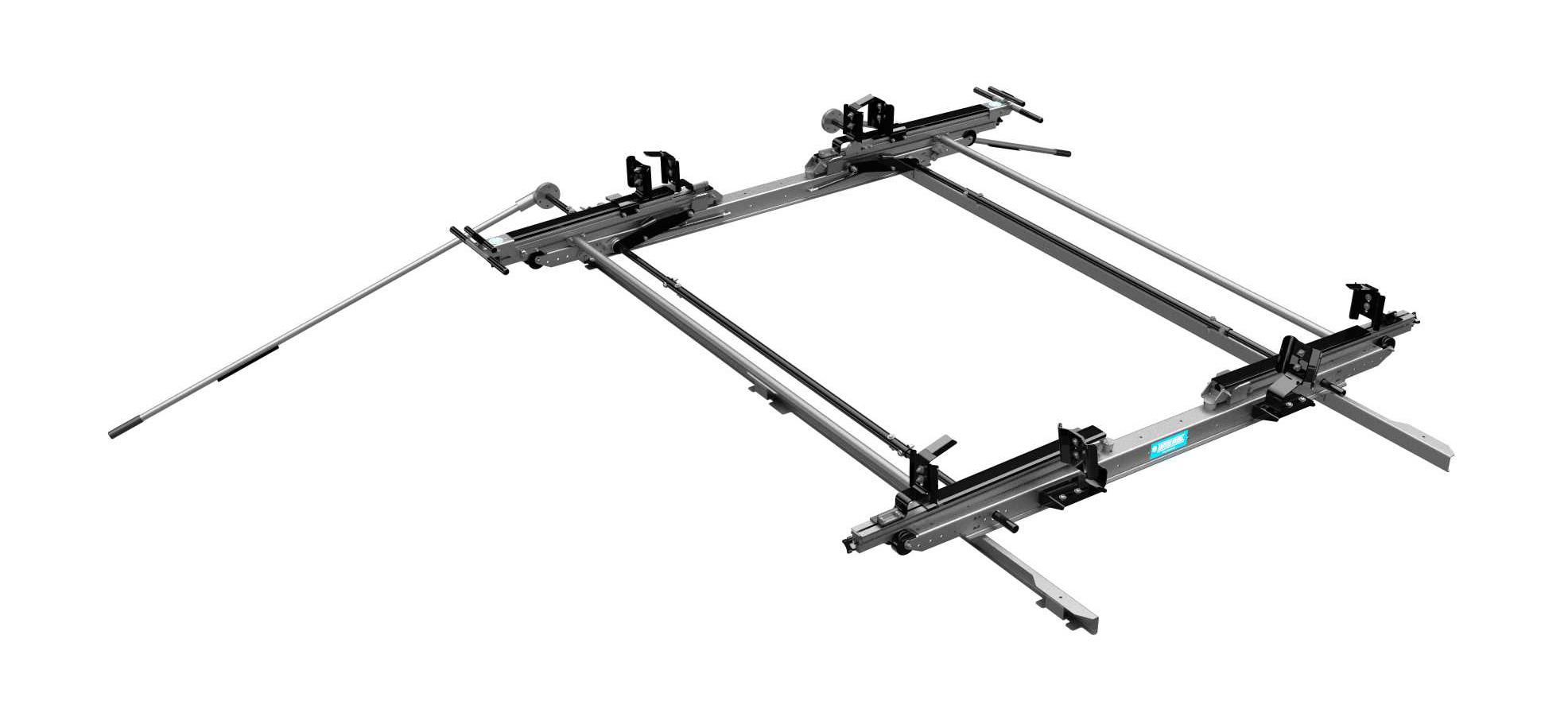 Dual Sided Drop Down Ladder Rack