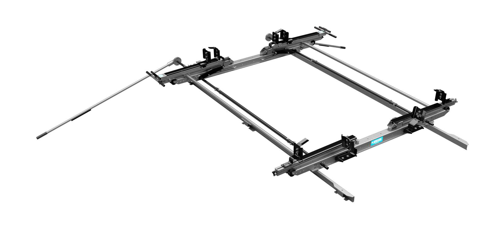 Dual Sided Drop Down Ladder Rack