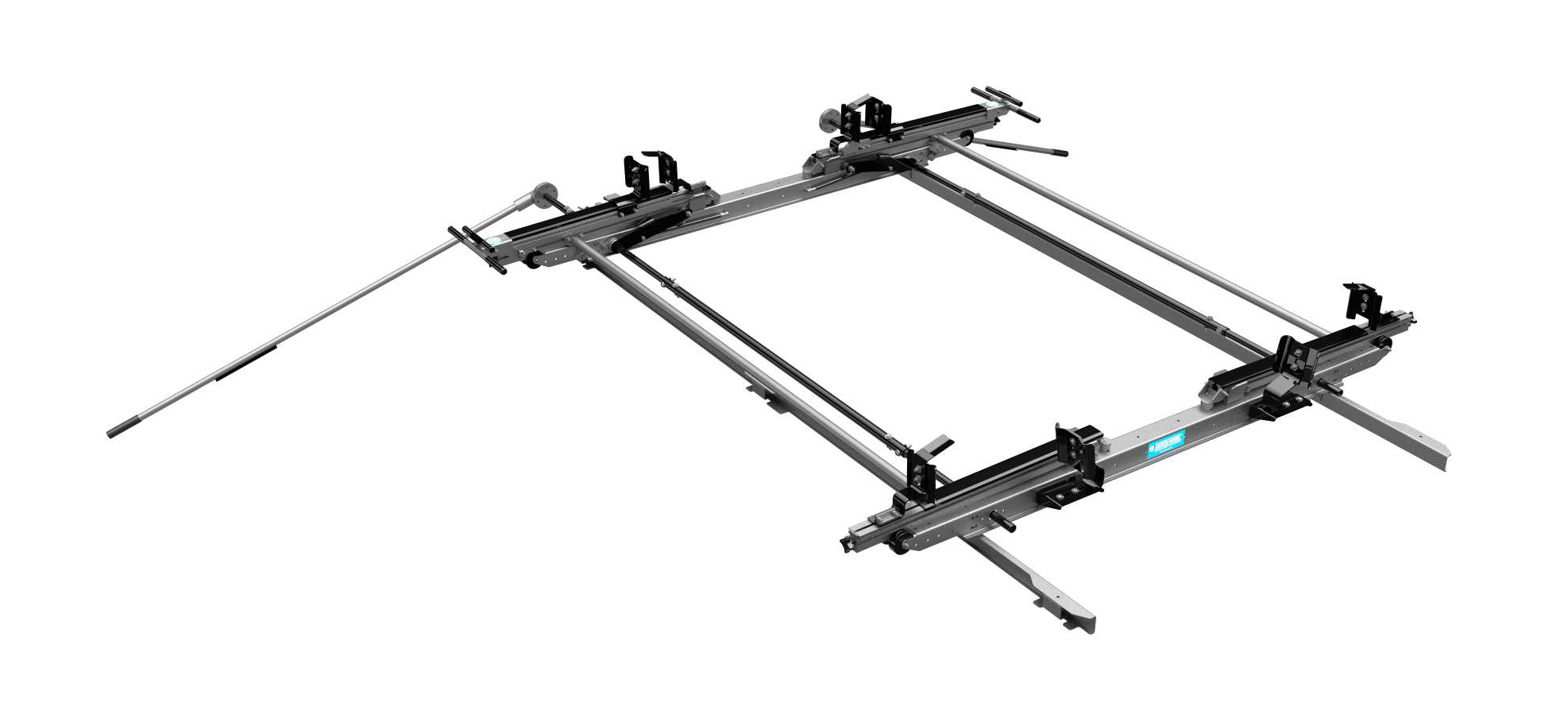 Dual Sided Drop Down Ladder Rack