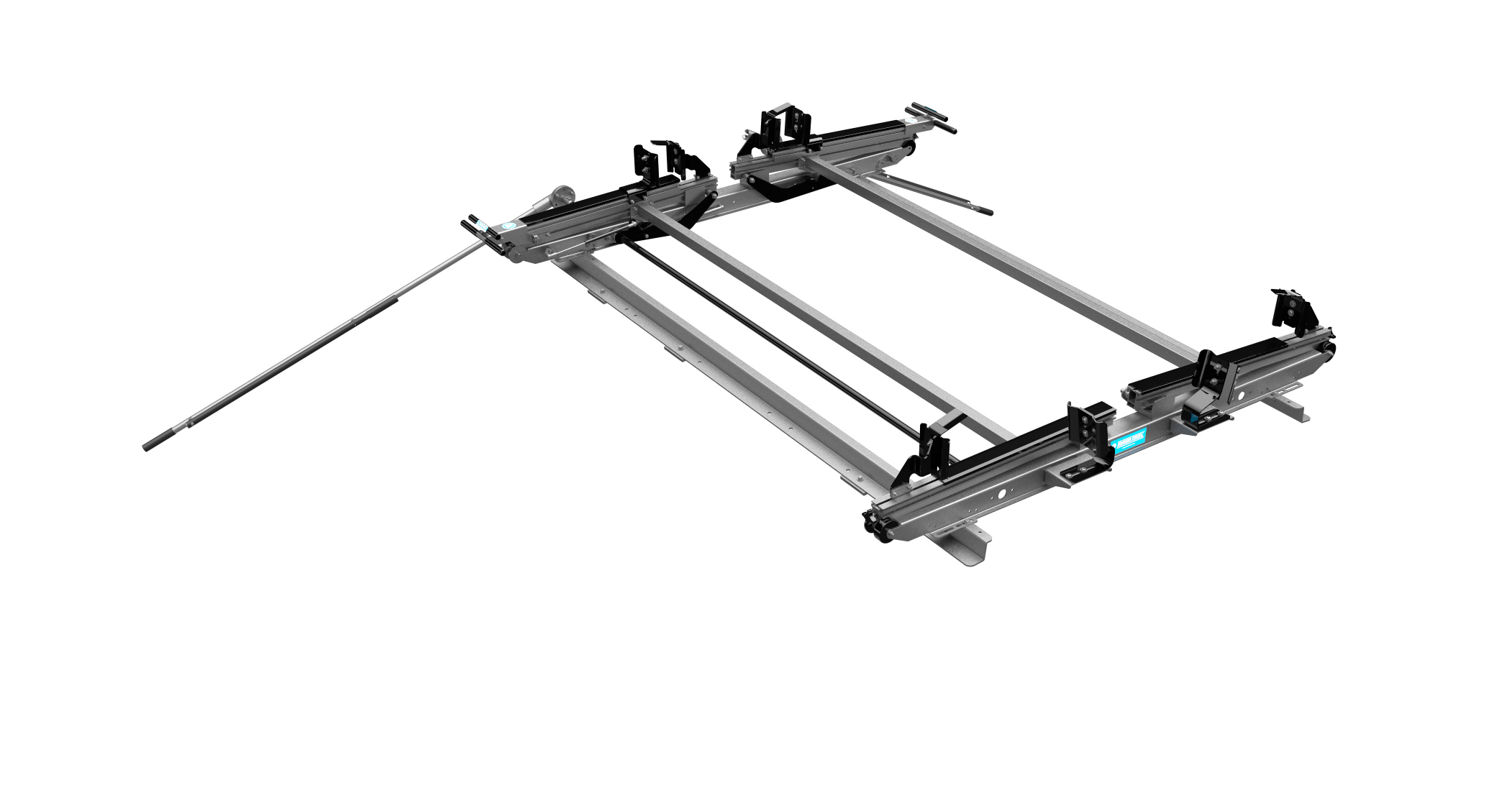 Dual Sided Drop Down Ladder Rack