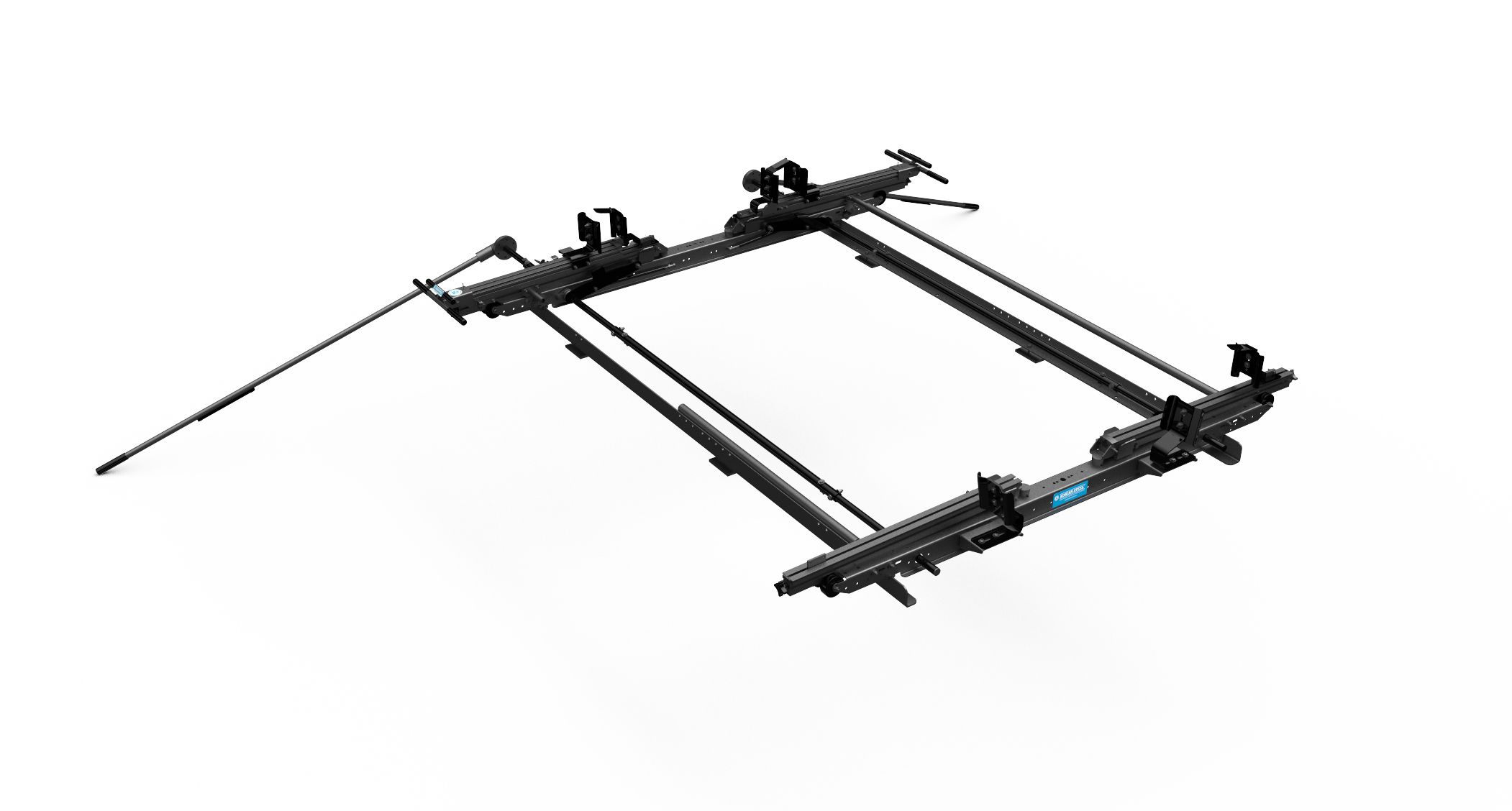 Dual Sided Drop Down Ladder Rack