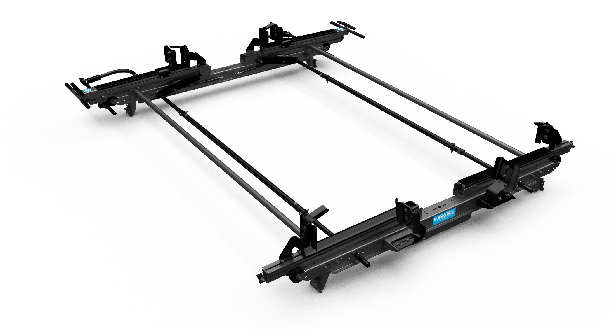 Dual Sided Drop Down Ladder Rack