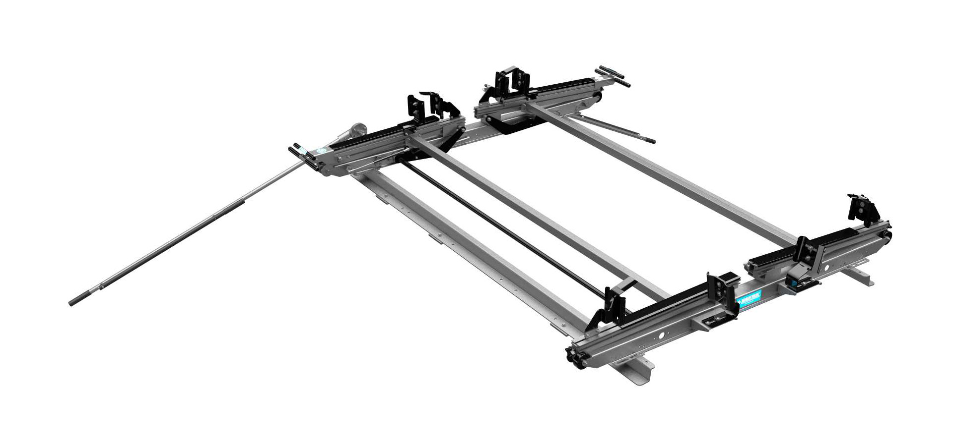 Dual Sided Drop Down Ladder Rack