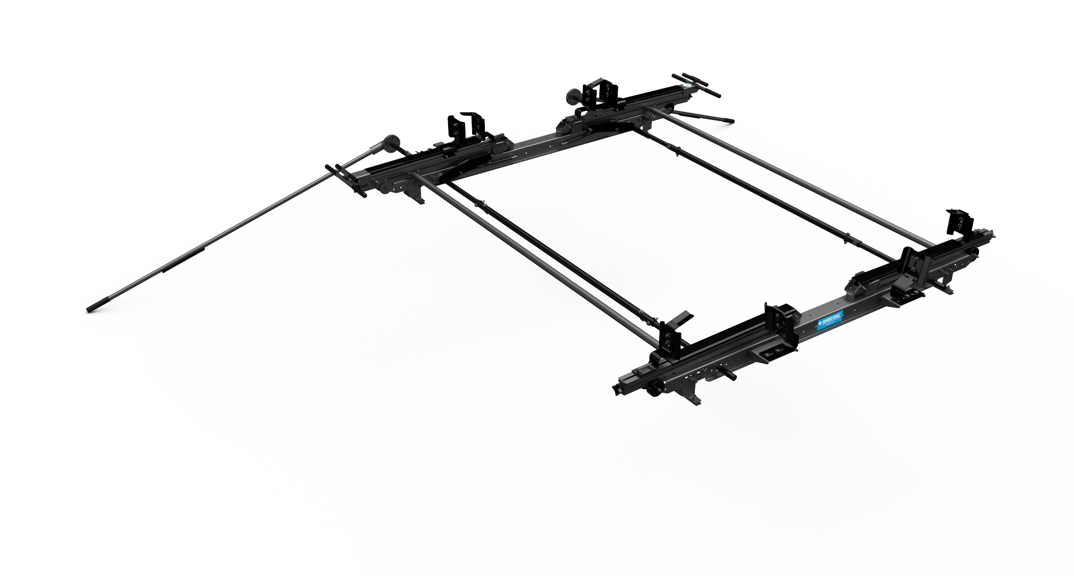 Dual Sided Drop Down Ladder Rack