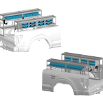 ELE-6TRK-Static Truck Bed Shelving