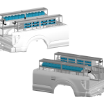 ELE-8TRK-Static Truck Bed Shelving