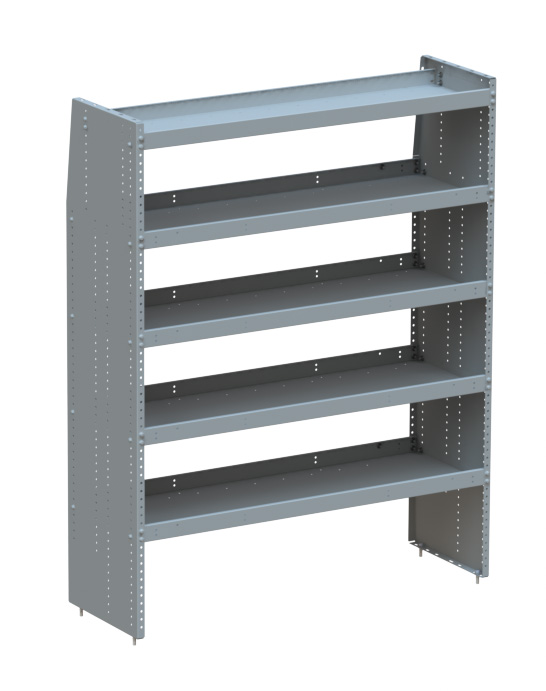 50 in. 5-Shelf Unit , Heavy Duty