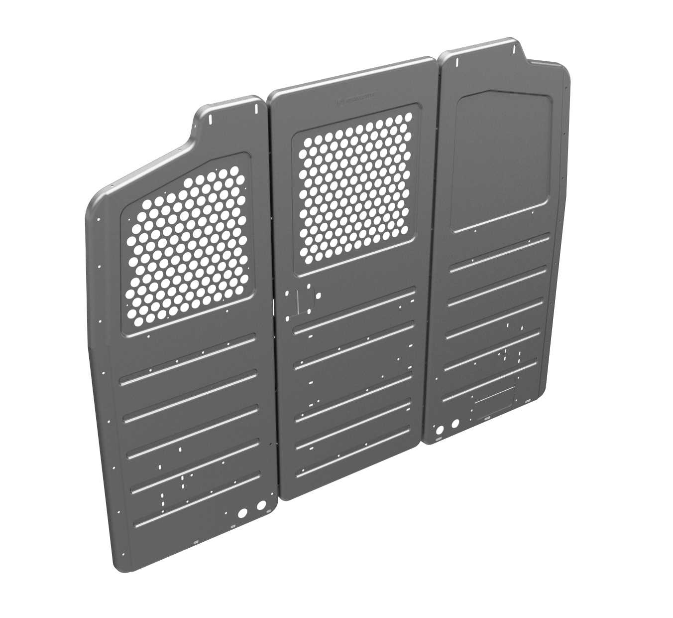 Steel Partition Panel Kit w/ Visibility