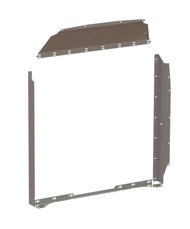 Steel Partition Mounting Kit