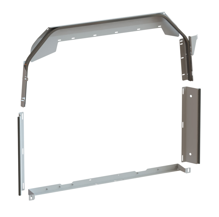 Steel Partition Mounting Kit