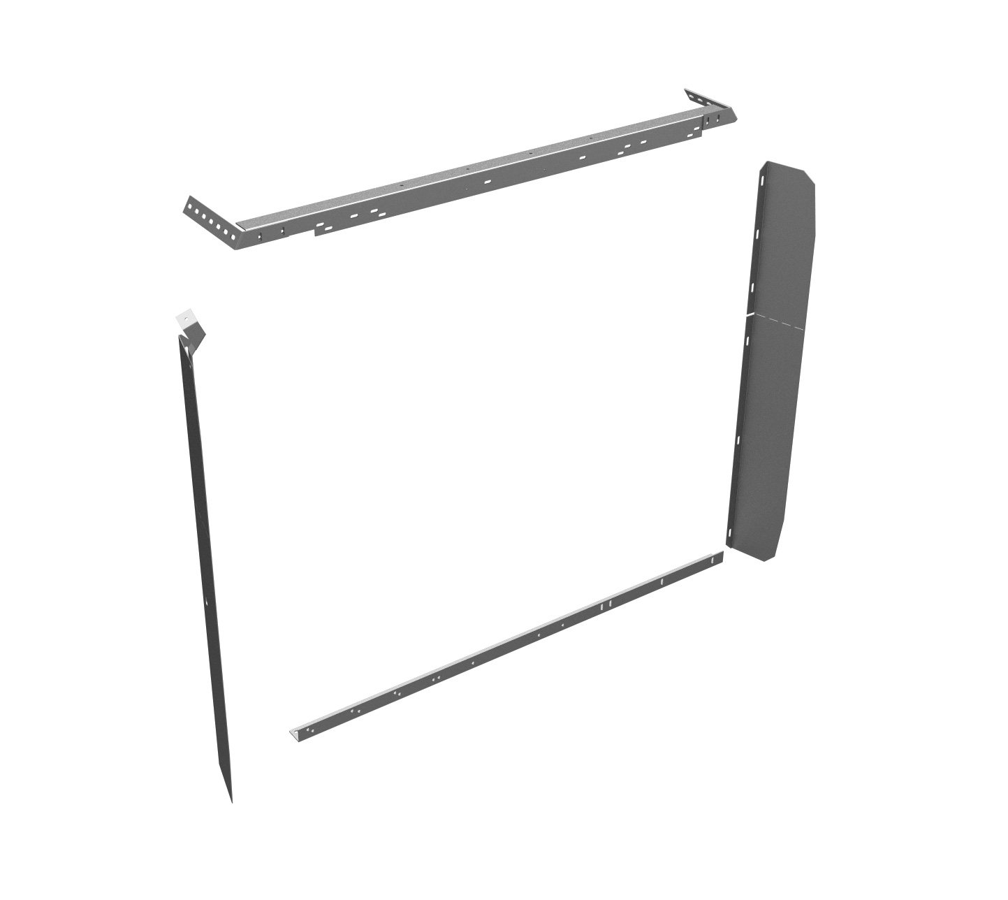 Steel Partition Mounting Kit