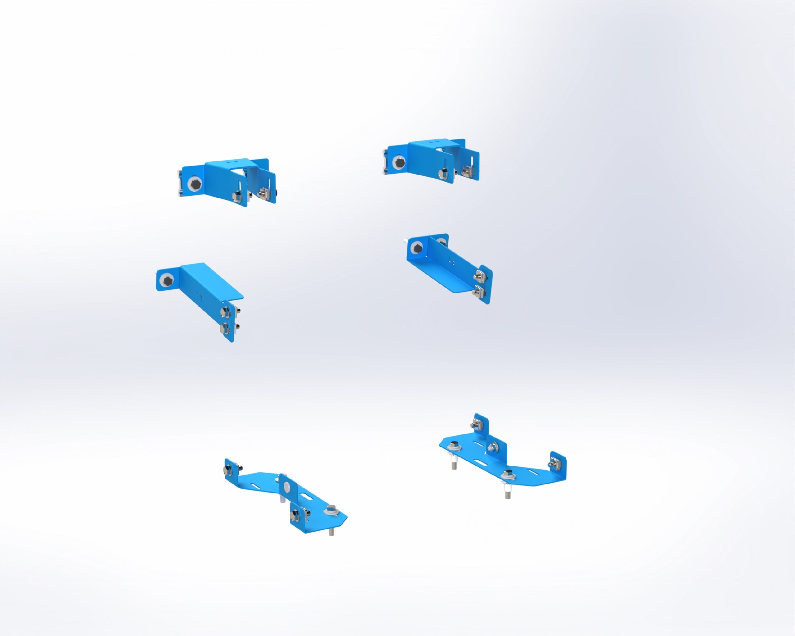 End Panel Mounting Kit, Transit
