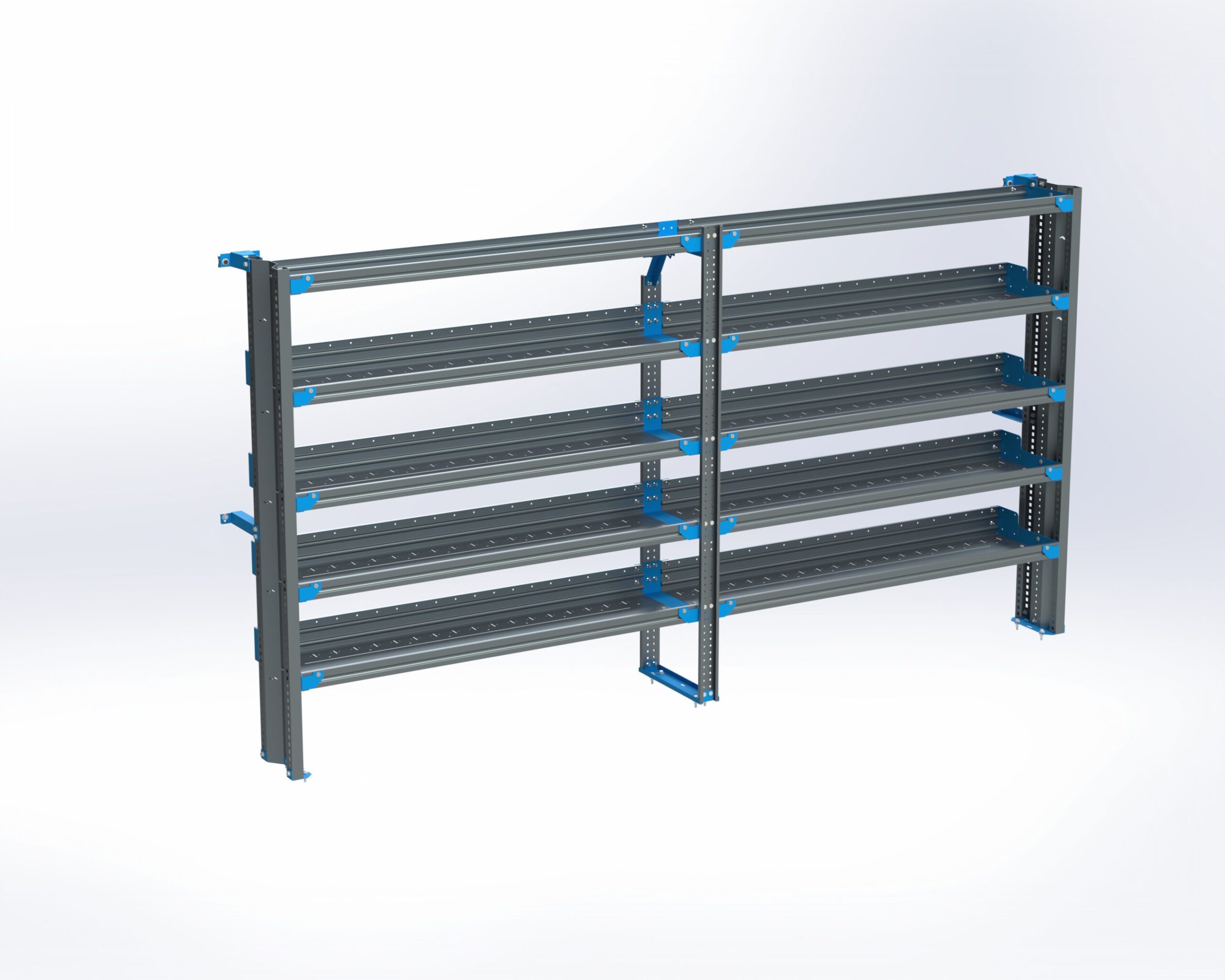 5-Shelf Unit, Tank Rack Use, 14x120 (R60/F60)
