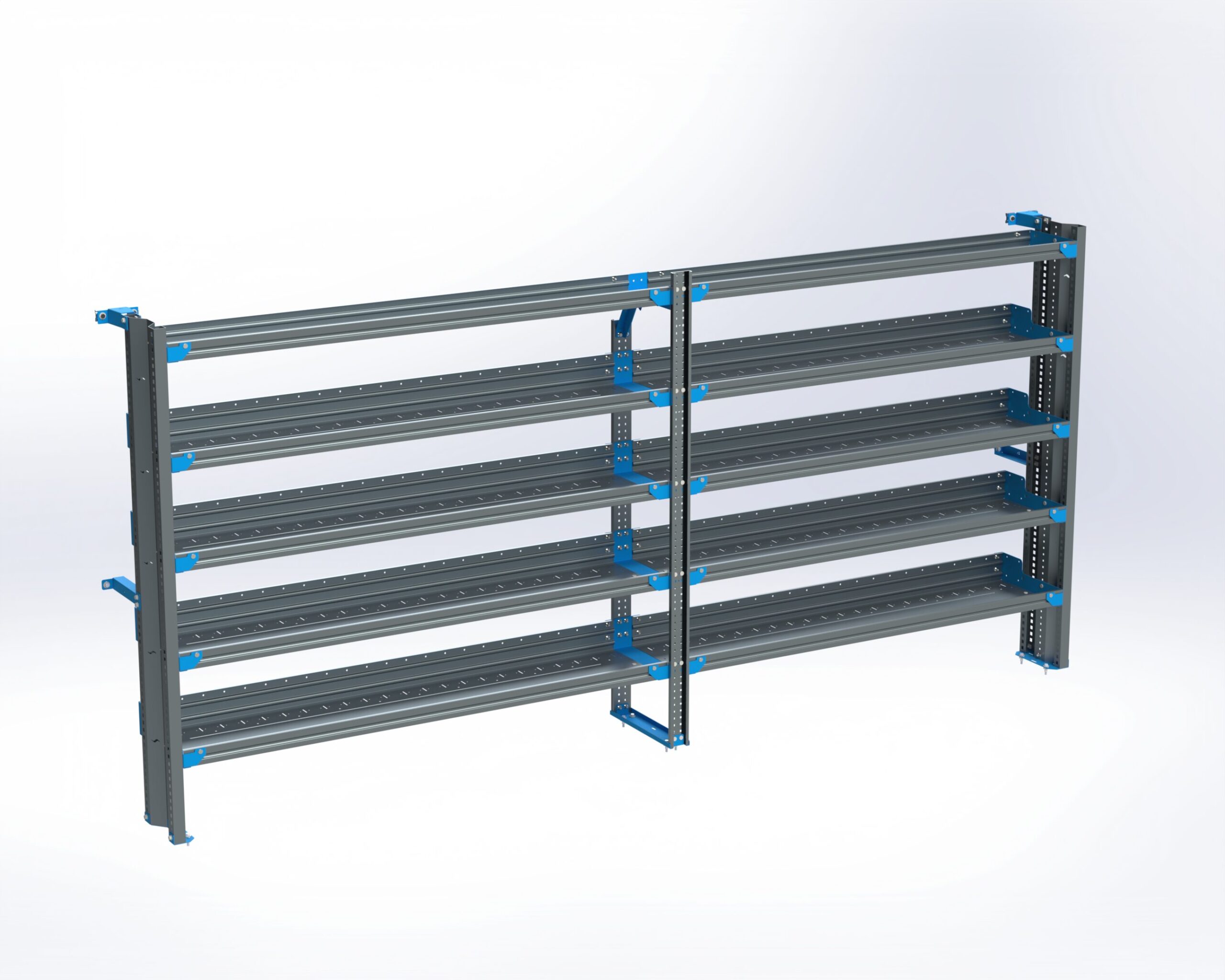5-Shelf Unit, Tank Rack & Cabinet Use, 14x138 (R72/F66)