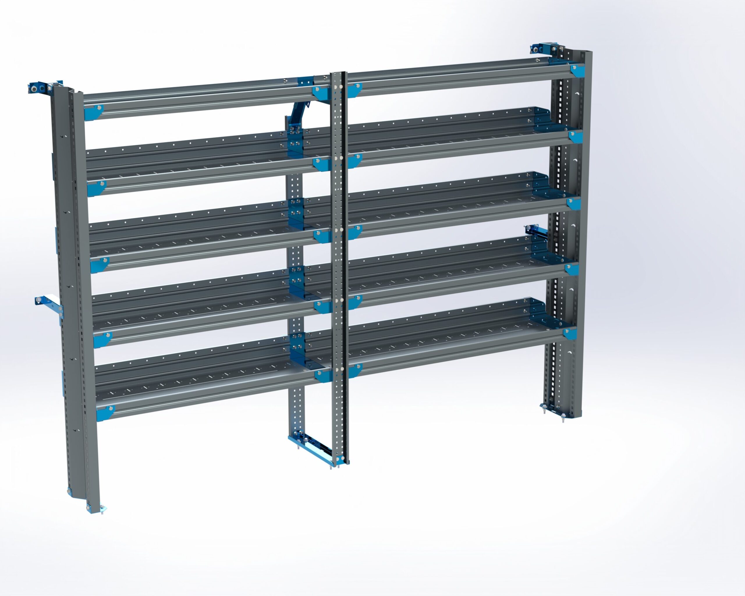 5-Shelf Unit, DS Long & Short, 14x90 (R42/F48)
