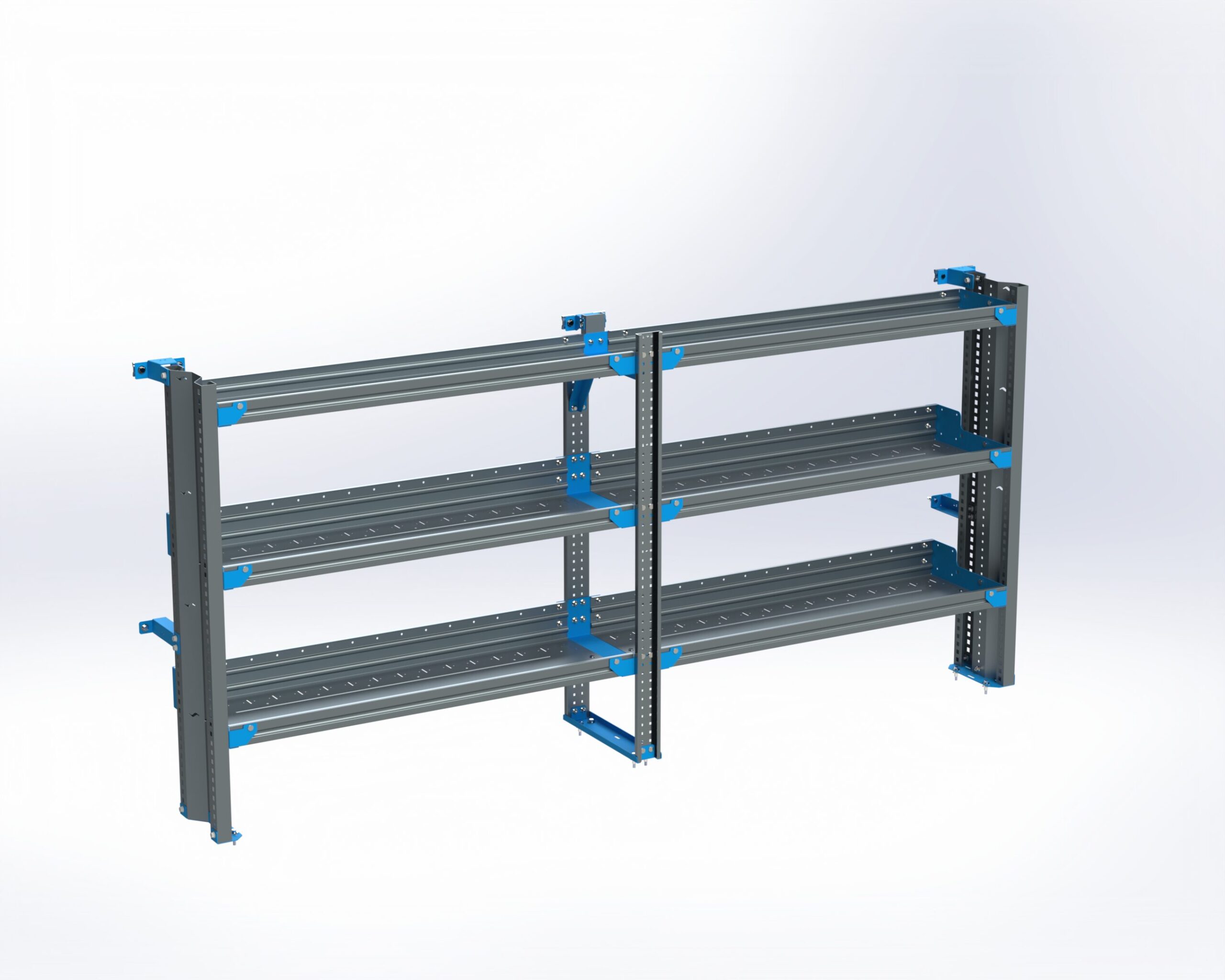 3-Shelf Unit, Tank Rack Use,14 x 96 (R48/F48)