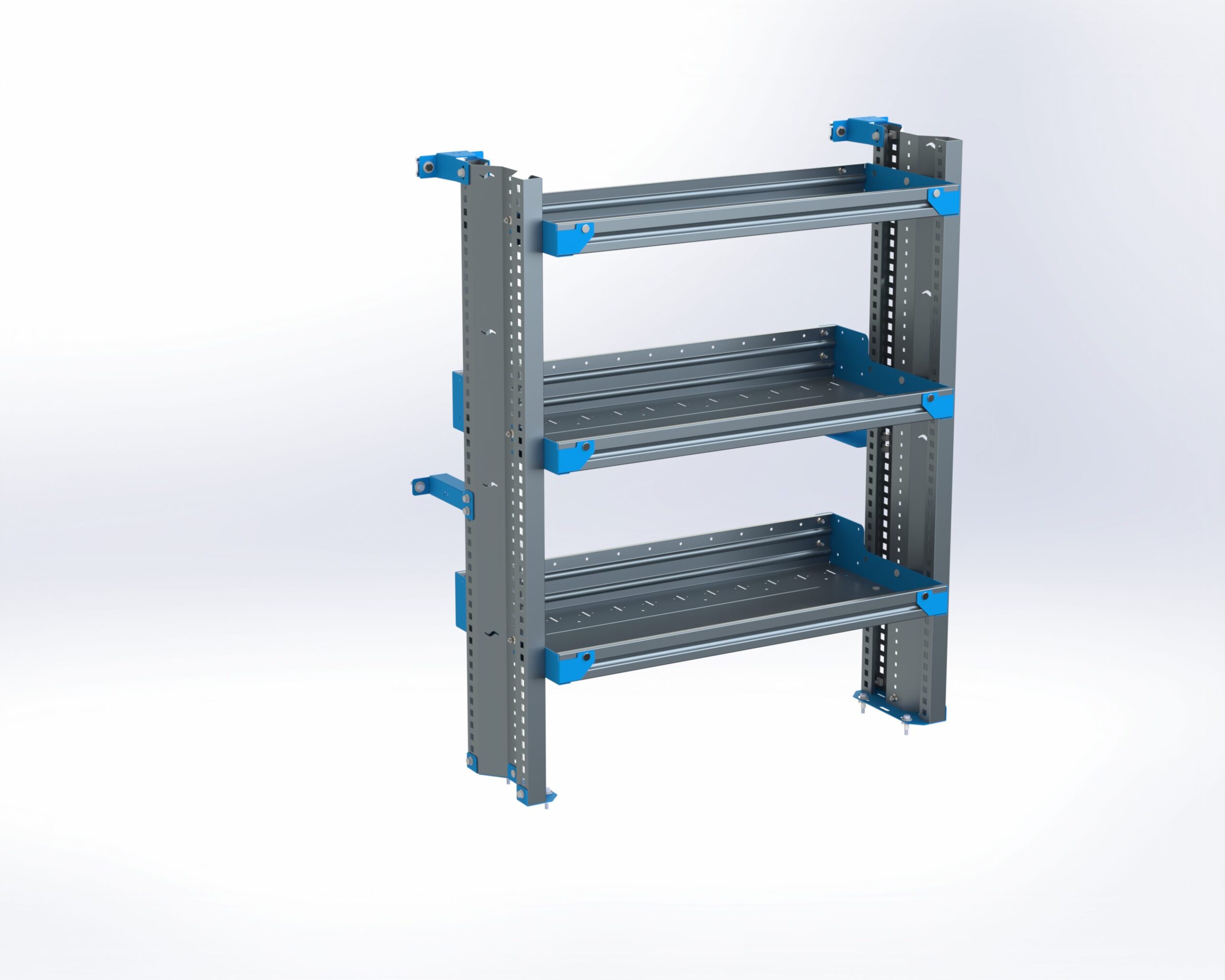 3-Shelf Unit, Tank Rack Use, 16x36