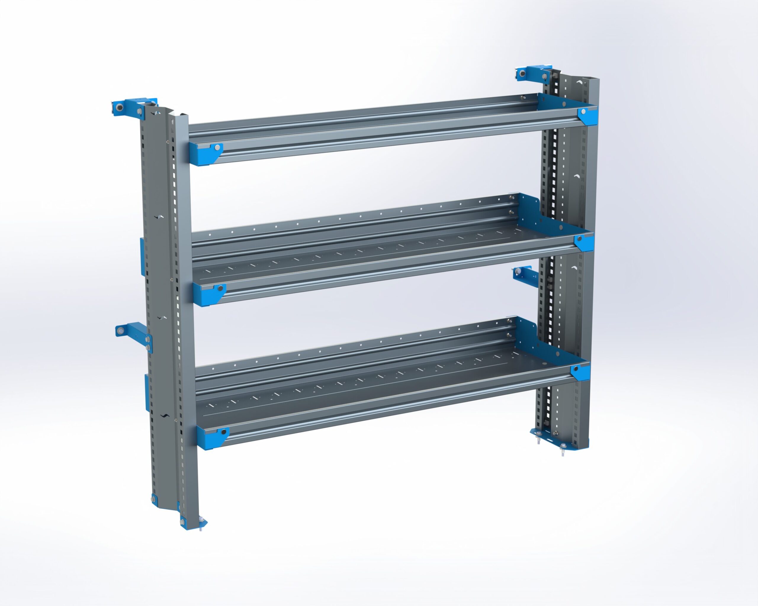 3-Shelf Unit, Tank Rack Use, 16x54