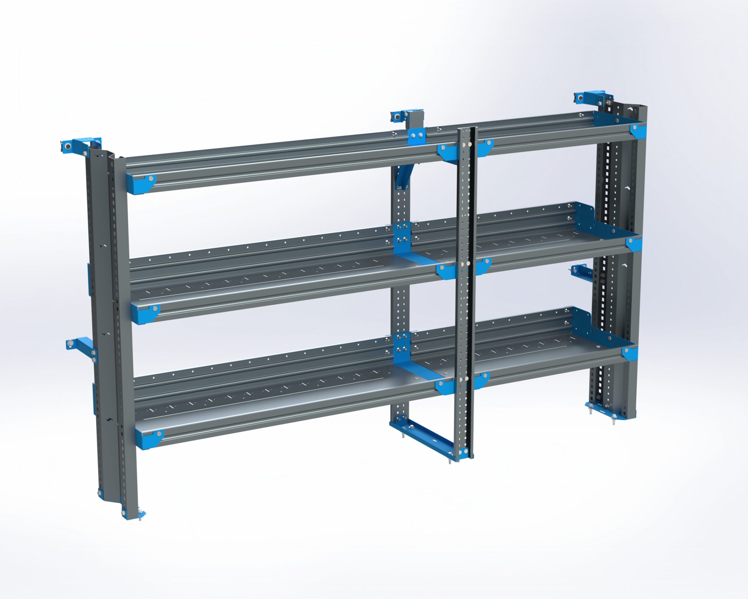 3-Shelf Unit, Tank Rack Use, 16x78 (R48/F30)