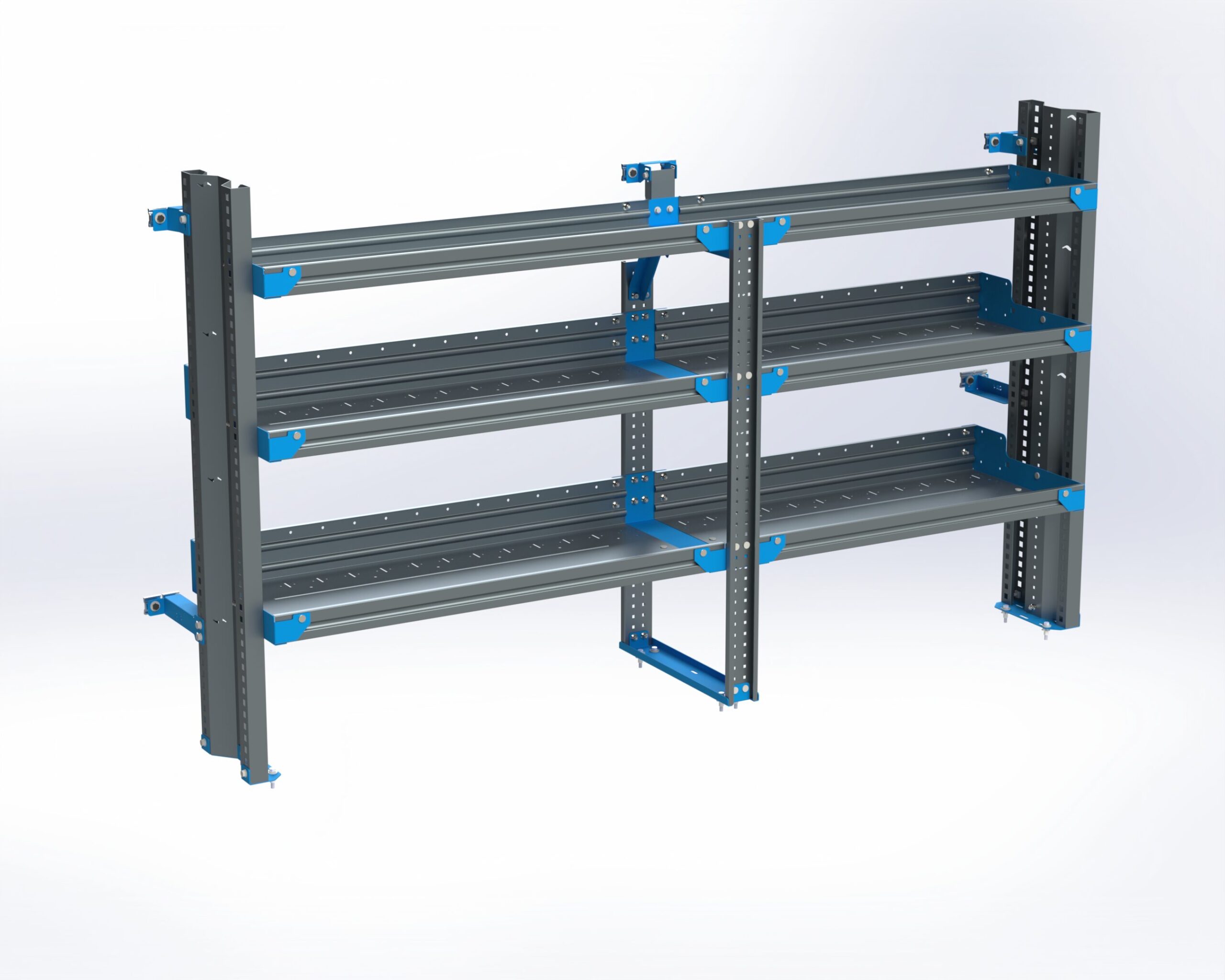 3-Shelf Unit, Tank Rack Use, 16x78 (R42/F36)