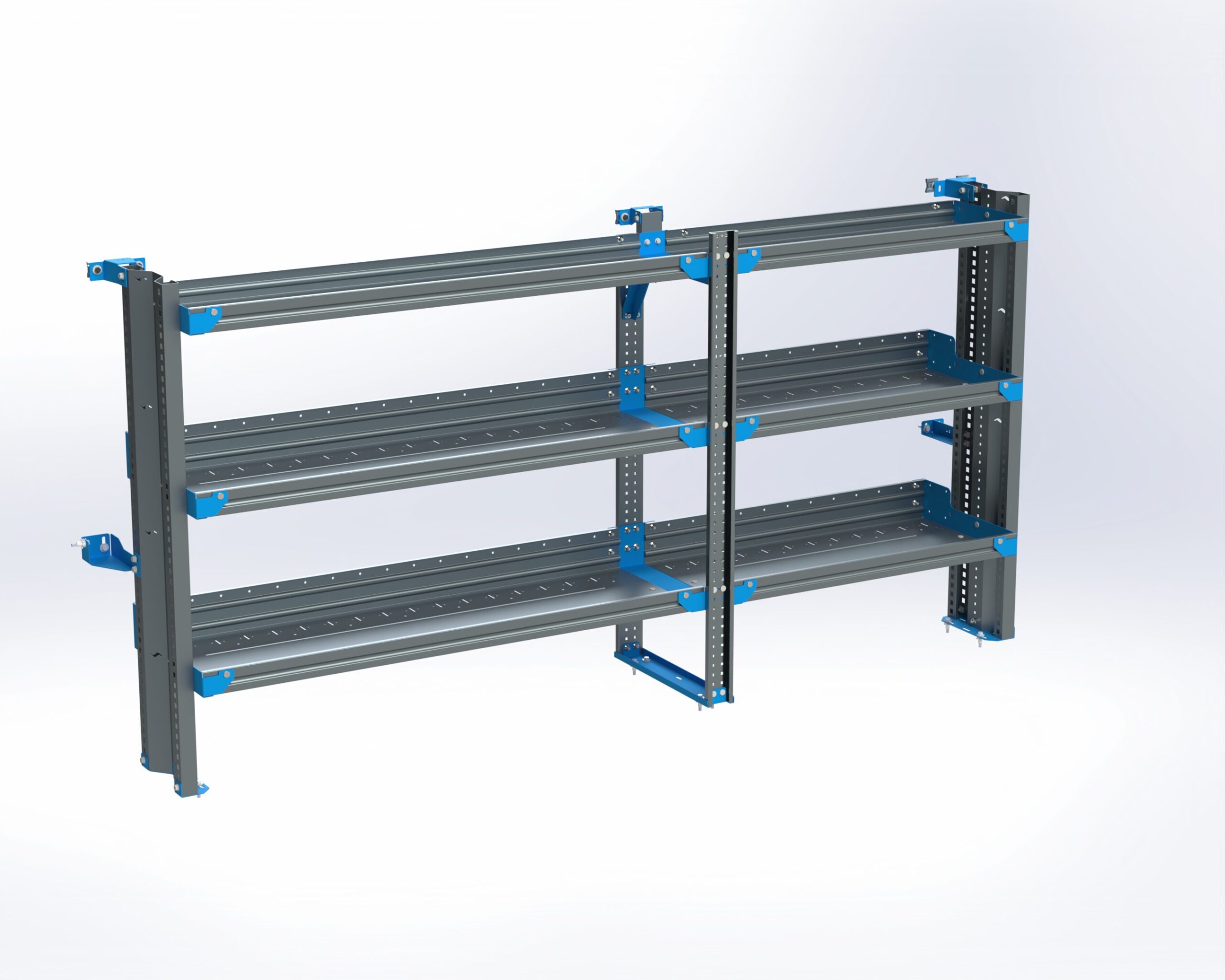 3-Shelf Unit, Cabinet Use, 16x90 (R54/F36)