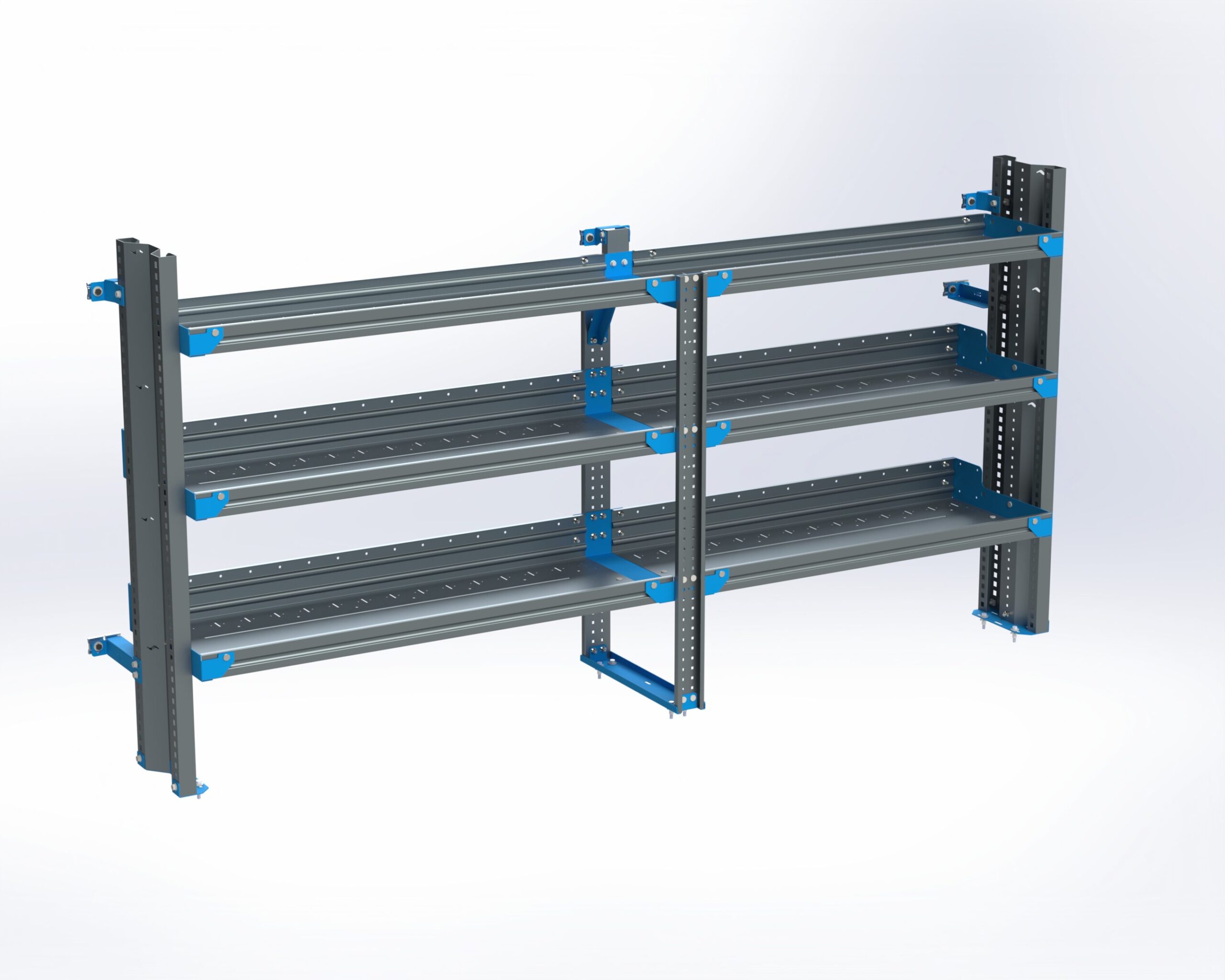 3-Shelf Unit, Cabinet Use, 16x90 (R48/F42)