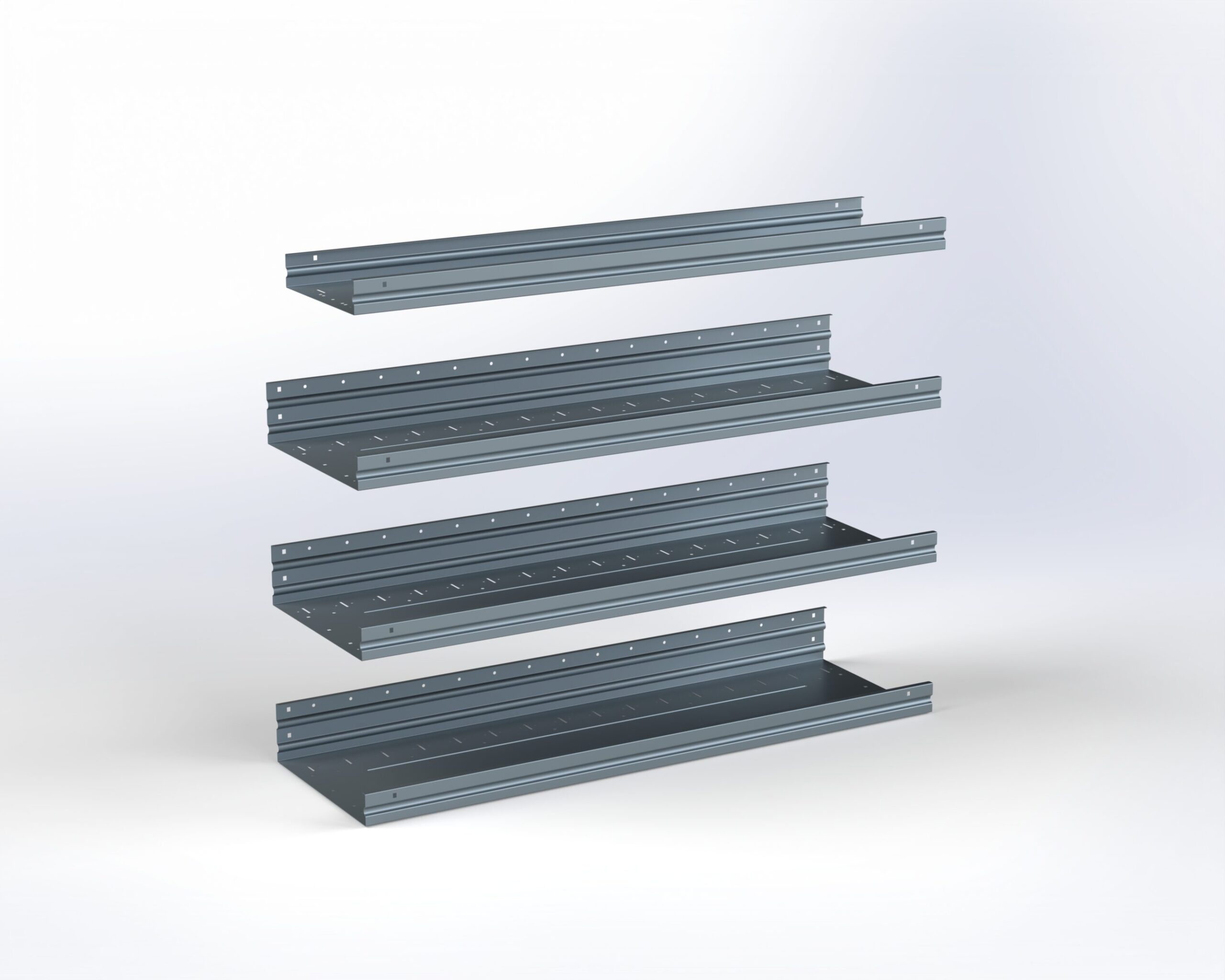 4-Shelf Kit, 14 x 48