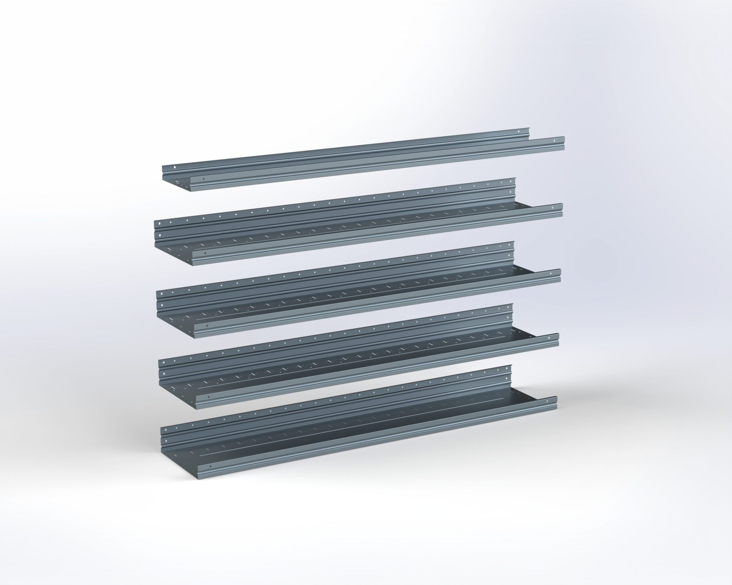 5-Shelf Kit, 14 x 72