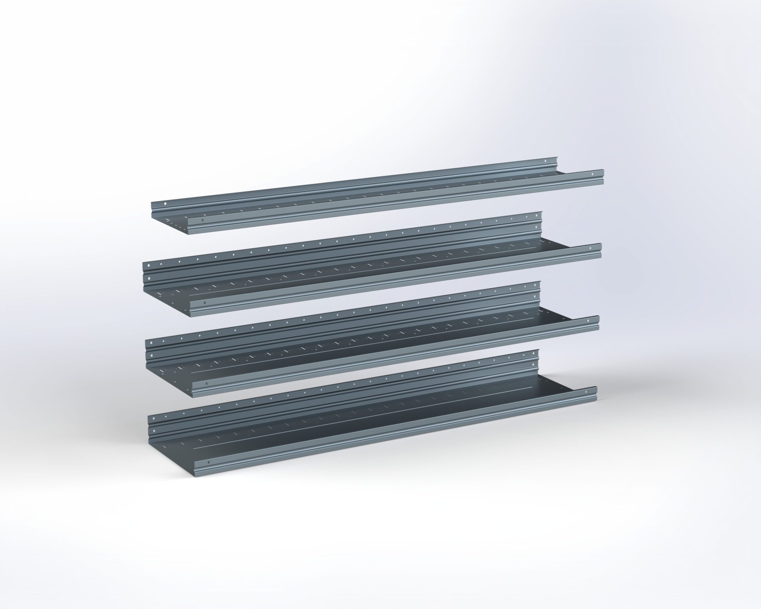 4-Shelf Kit, 16 x 72