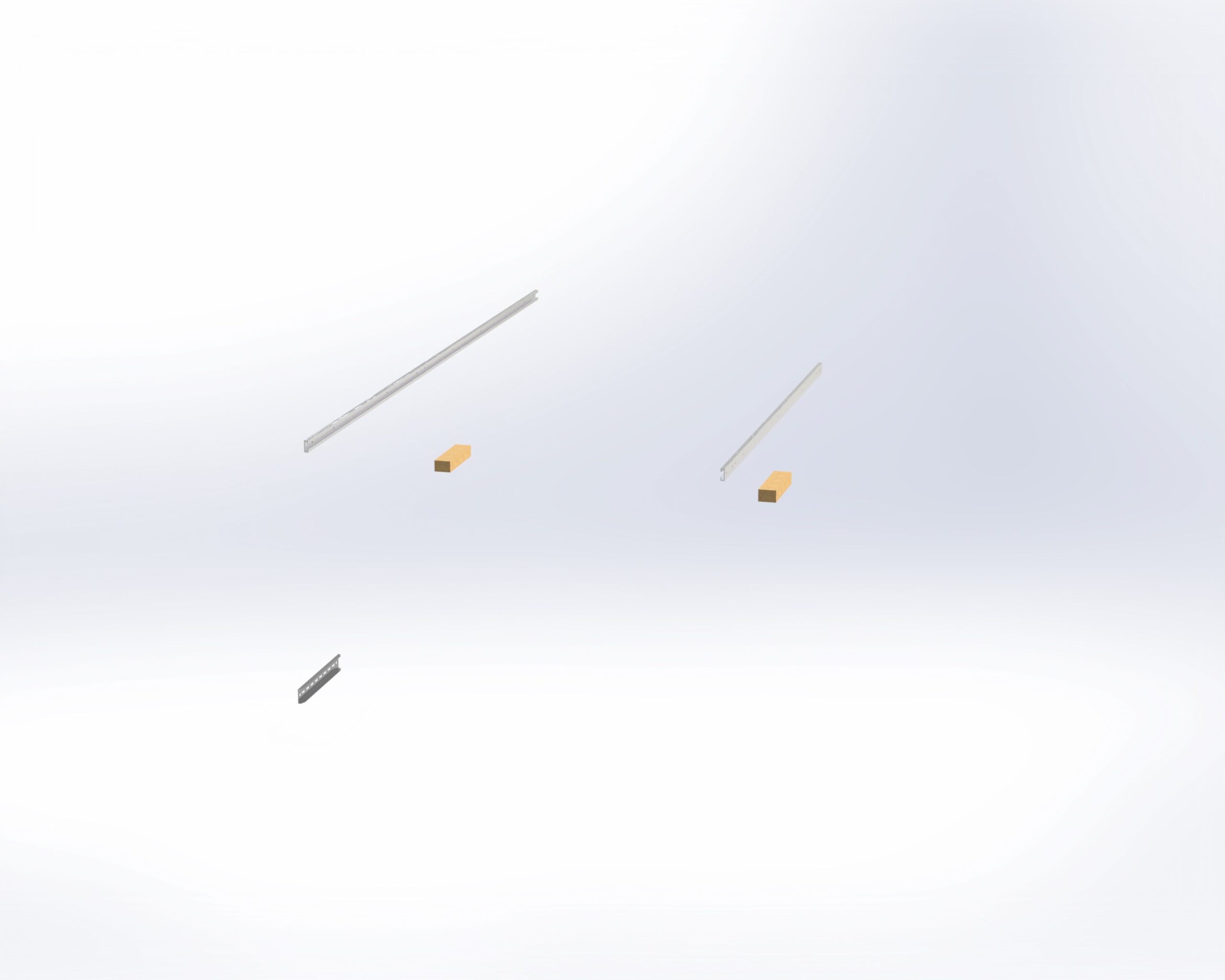 Mounting Rail Kit, Driver & Passenger Side