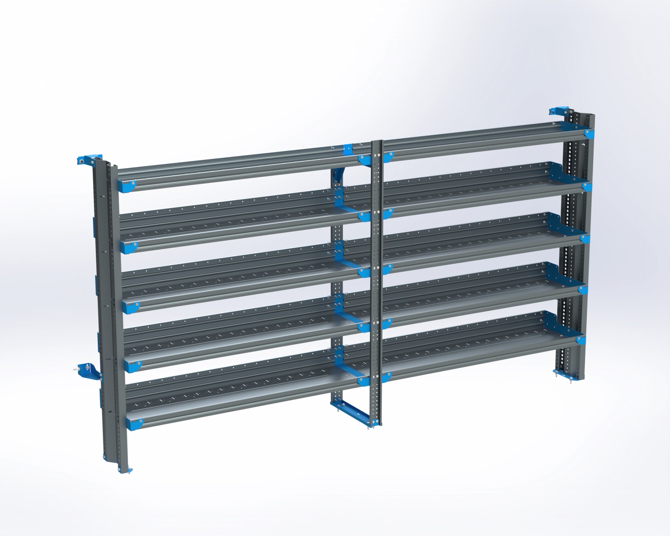 5-Shelf Unit, Tank Rack Use, 16 x 120 (R60/F60)