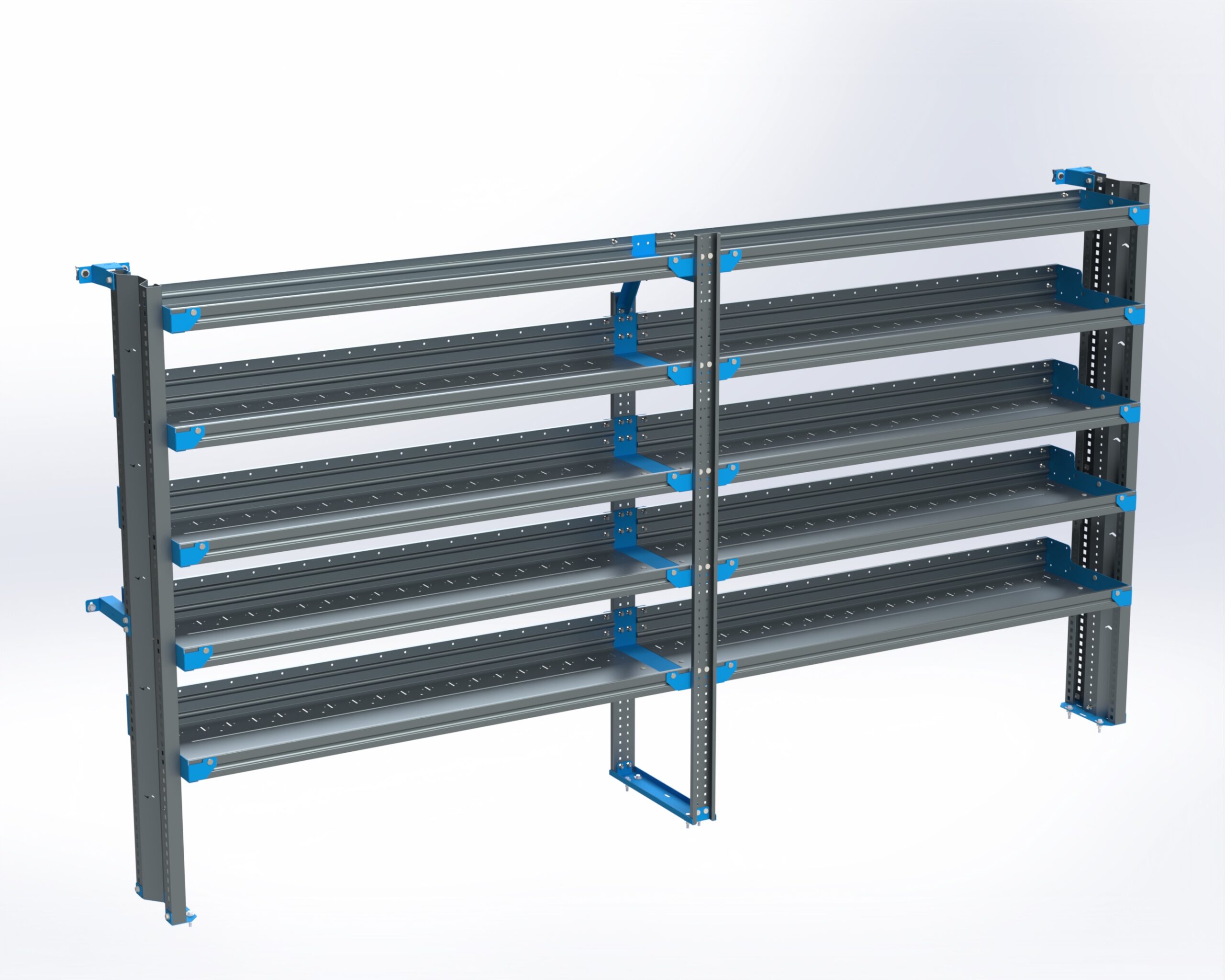 5-Shelf Unit, Tank Rack Use, 16x120 (R60/F60)